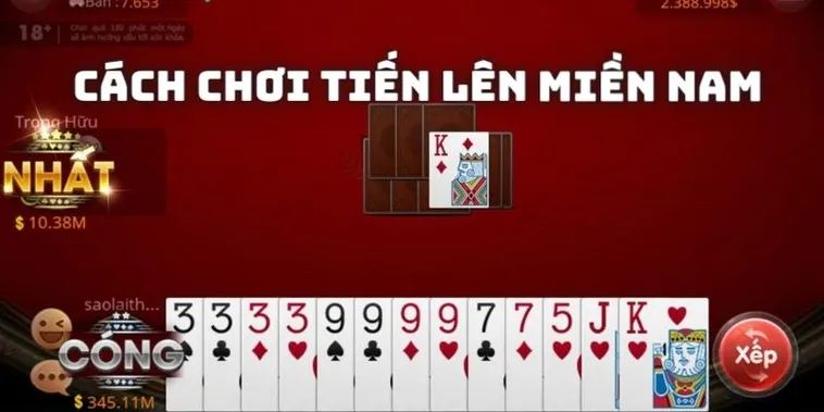Bí Quyết Chinh Phục Tiến Lên Miền Nam 88GO Dành Cho Tân Thủ Thành Công 1 Bí Quyết Chinh Phục Tiến Lên Miền Nam 88GO Dành Cho Tân Thủ Thành Công